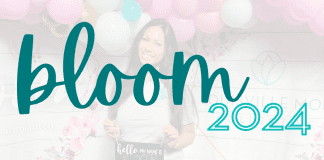 bloom 2024 event for moms in louisville
